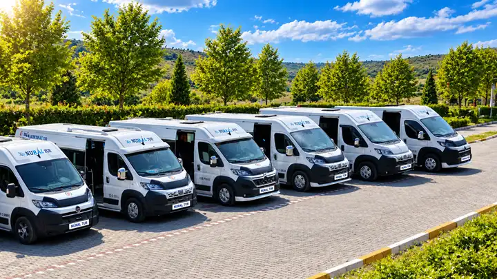 Nural Tur geniş servis filosu